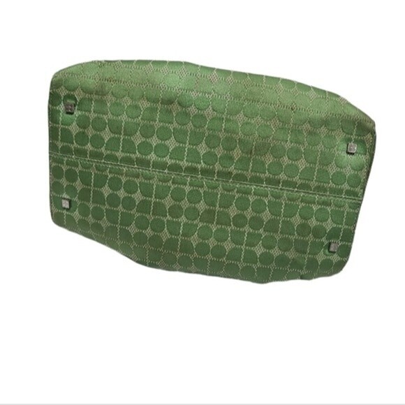 Kate Spade Green Drawstring Tote Purse - Picture 8 of 14